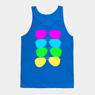 Sun glasses pop art Tank Top